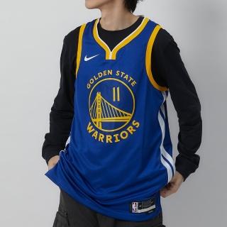 【NIKE 耐吉】Dri-FIT NBA 男款 藍色 運動 快乾 排濕 勇士隊 籃球背心 DN2005-402