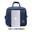 【GoTrip 微旅行】GoTrip微旅行--24吋經典細格登機拉桿行李袋 型(拉桿包 行李箱 防潑水 登機箱)