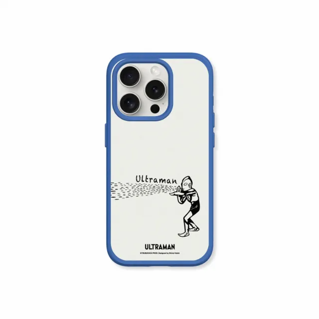 【RHINOSHIELD 犀牛盾】iPhone 15系列 SolidSuit防摔背蓋手機殼/經典超人斯派修姆光線(超人力霸王)