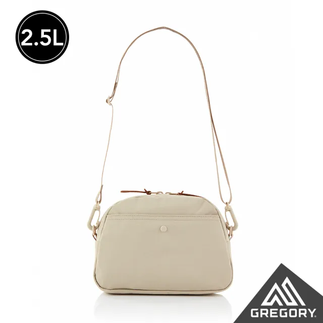【Gregory官方直營】2.5L LADYBIRD CROSSBODY 肩背包 沙色(小物包 小廢包 隨身包 旅行小包)