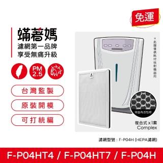 【著媽】濾網(適用 Panasonic 國際牌 F-P04HT4 F-P04HT7 F-P04H 空氣清淨機)