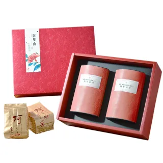 【茶曉得】阿里山淡奶香高山烏龍茶葉禮盒(150gx2包x1盒-共半斤;附提袋)