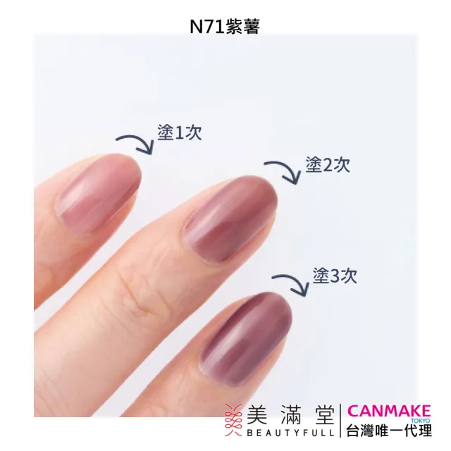 【CANMAKE】新晶燦指甲油