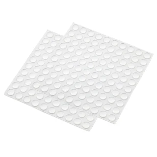 【iRoom 優倍適】多用途矽膠防撞緩衝顆粒200粒(防撞粒 防撞貼 防撞墊 防滑粒 緩衝粒 消音墊)