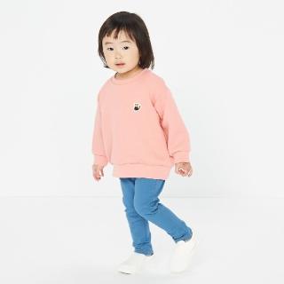 【MUJI 無印良品】幼兒棉混高腰丹寧感緊身褲(共4色)