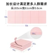 【The Rare】TPE靜音折疊瑜伽墊 6MM雙面防滑健身瑜伽墊 家用減震跳繩墊 跳舞墊