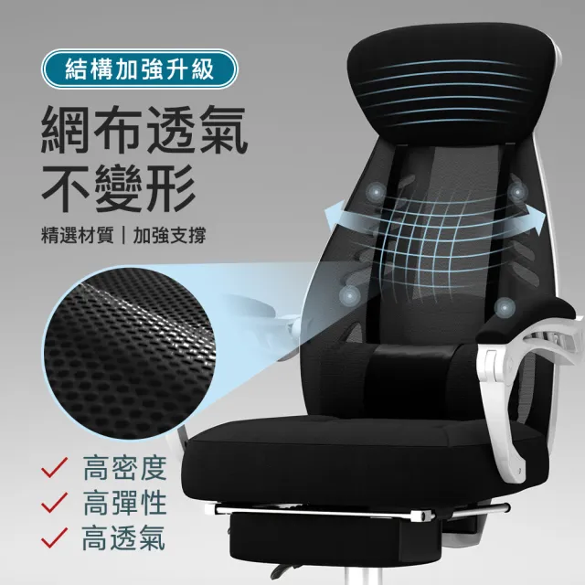 【Hyman PluS+】Timothy韓國霸氣荷重三位一體釋壓設計機能工學電腦椅(主管椅 升降椅 電競椅 旋轉椅 辦公椅)