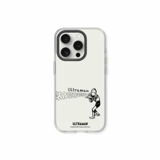 【RHINOSHIELD 犀牛盾】iPhone 15系列 Clear透明防摔手機殼/經典超人斯派修姆光線(超人力霸王)