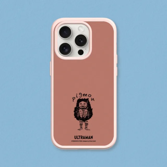【RHINOSHIELD 犀牛盾】iPhone 15系列 SolidSuit MagSafe兼容 磁吸手機殼/怪獸-皮古蒙(超人力霸王)