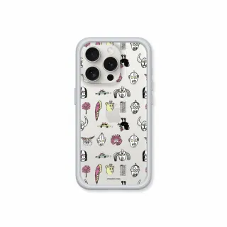 【RHINOSHIELD 犀牛盾】iPhone 15系列 Mod NX邊框背蓋手機殼/超人力霸王手繪圖鑑(超人力霸王)