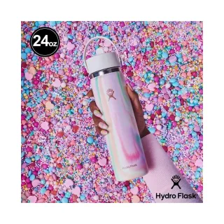 【Hydro Flask】Sugar Rush 24oz/709ml 寬口 吸管 真空 保溫瓶(保溫 保冰 保冷 大容量 手搖杯)