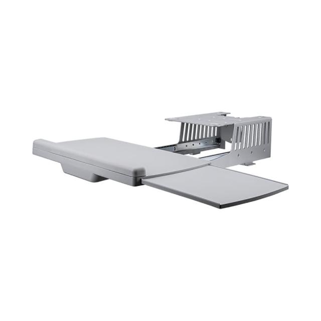 【ErgoGrade】多功能鍵盤托EGACK030(鍵盤架/抽屜鍵盤架/滑軌鍵盤架/電腦螢幕架/長臂/旋臂架/桌上型支架)