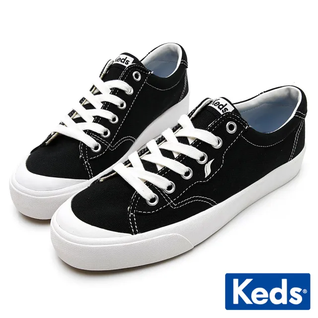 【Keds】品牌經典帆布暢銷小白鞋-多款選(MOMO特談價)