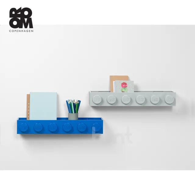 【Room Copenhagen】Room Copenhagen LEGO BOOK RACK 樂高壁掛書架(樂高正式授權商品)