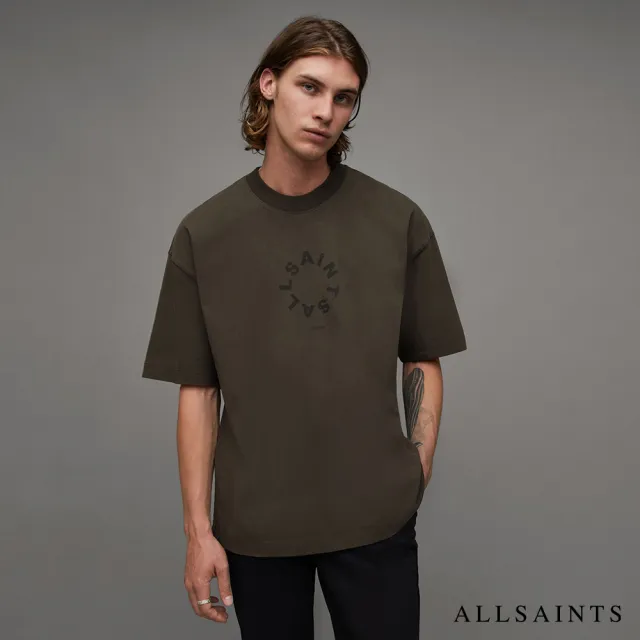 【ALLSAINTS】TIERRA 純棉寬鬆LOGO短袖T恤(多款任選)