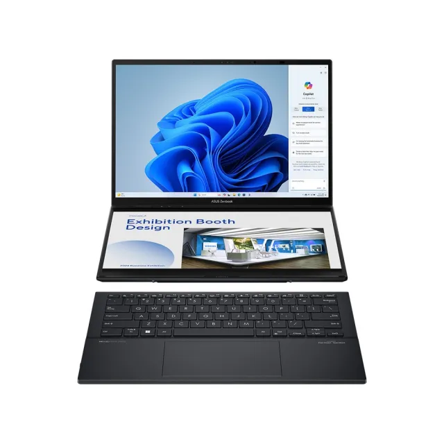 【ASUS】筆電包/滑鼠組★14吋Ultra 9輕薄筆電(ZenBook Duo UX8406MA/Ultra 9-185H/32G/1TB/W11/OLED/EVO)