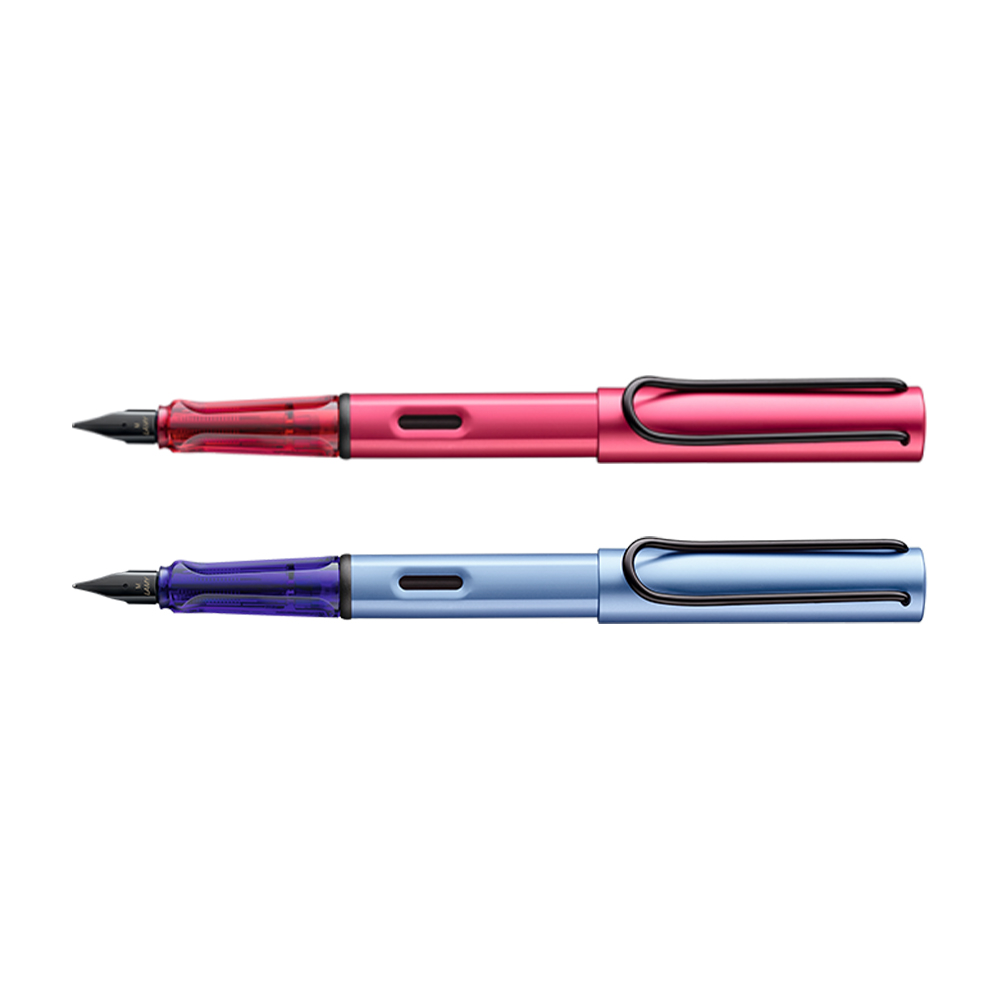 【LAMY】AL-STAR 恆星系列 鋼筆 2024 冰霜藍/火紅色(E1/D9)