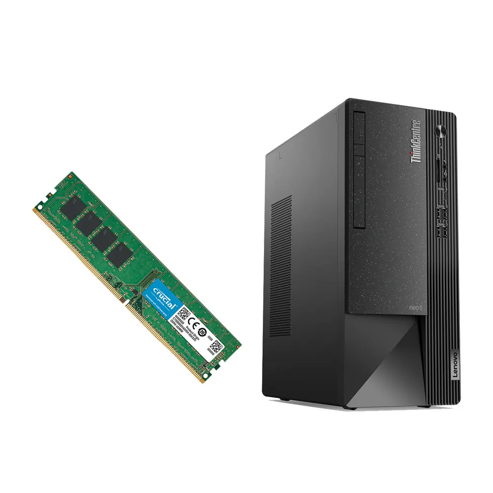 【Lenovo】+16G記憶體組★i7十二核商用電腦(Neo 50t/i7-12700/16G/1TB+512GB SSD/W11P)