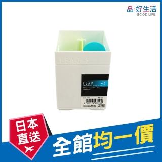 【GOOD LIFE 品好生活】日本製 LEAD 5分格收納盒（白色）(日本直送 均一價)