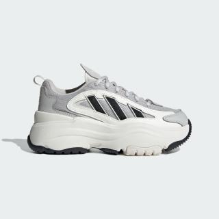 【adidas 愛迪達】Ozgaia W 女 休閒鞋 運動 經典 復古 三葉草 厚底 老爹鞋 百搭 舒適 灰黑白(IG6042)