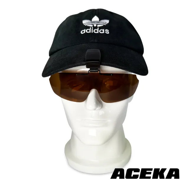 【ACEKA】栗子棕夾帽式太陽眼鏡(METRO 夾式系列)
