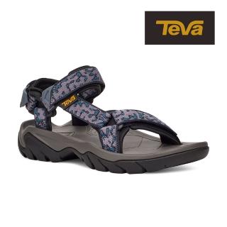 【TEVA】原廠貨 女 Terra Fi 5 戶外健行運動涼鞋/雨鞋/水鞋(岩漿灰嶺-TV1099443MMG)