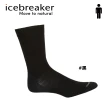 【Icebreaker】男 中筒細針織都會休閒襪-IB105116(羊毛襪/休閒襪/美麗諾)