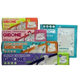 【韓國GIBONE】可愛花朵夾鏈式立體保鮮袋、收納袋(5合組:S號*1盒+M號*1盒+L號*1盒+XL*1盒+加長*1盒)