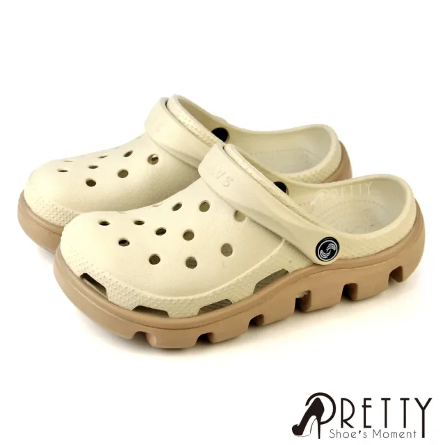 【Pretty】男女 防水 布希鞋 洞洞鞋 雨鞋 水鞋 涼拖鞋 輕量(5色)