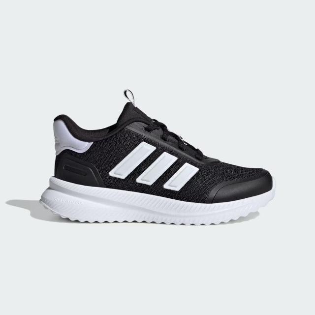 【adidas 愛迪達】X_Plrpath K 大童 慢跑鞋 運動 休閒 透氣 緩震 舒適 百搭 愛迪達 黑白(IE8465)