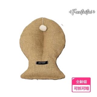 【Funtaitai】貓咪放心抓玩多功能麻繩抱枕墊