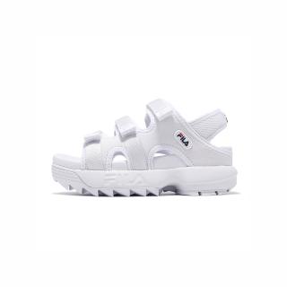 【FILA】Disruptor SD Puffy 女 運動涼鞋 厚底 增高 穿搭 白(5-S138Y-125)