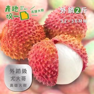 【Bit By Bit 產地咬一口】外銷級高雄大樹玉荷包2斤(每箱1斤約22-26顆共 每顆3.2-3.6cm)