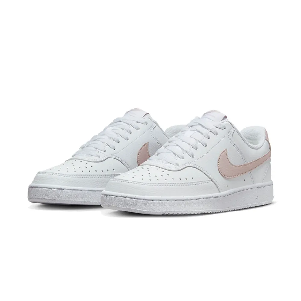 【NIKE 耐吉】W Court Vision Next Nature 白粉 女鞋(DH3158-109)