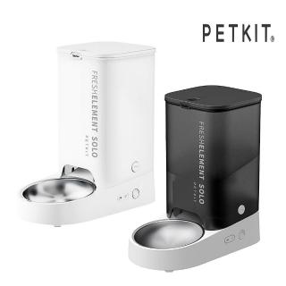 【PETKIT 佩奇】臺灣公司貨｜智慧寵物餵食器SOLO 3L（月光白/暮夜灰）(自動餵食器)