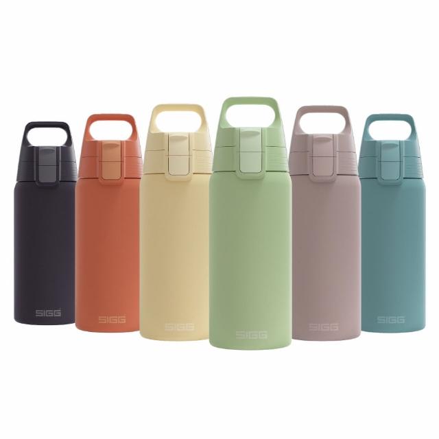 【SIGG】官方直營 Shield 超輕量彈蓋保溫瓶 750ml(極輕360克！超越99%保溫瓶)