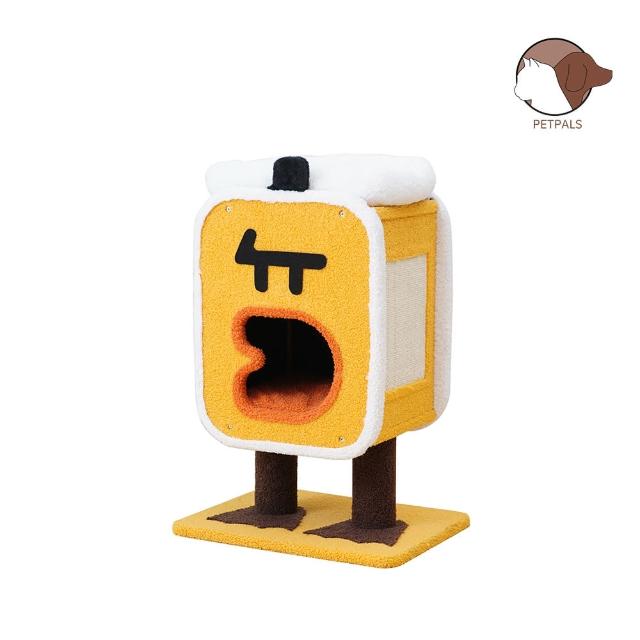 【Petpals】玉子燒怪貓窩-2層(貓跳台/貓窩/貓爬架/貓樹/貓咪跳台/貓抓柱)