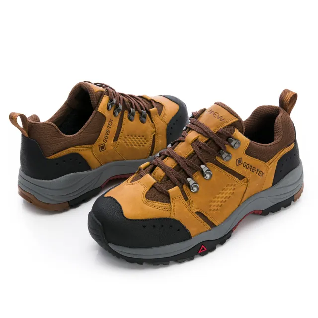 【LA NEW】山形鞋王霸道系列 GORE-TEX  DCS舒適動能 安底防滑 登山鞋(男15290104)