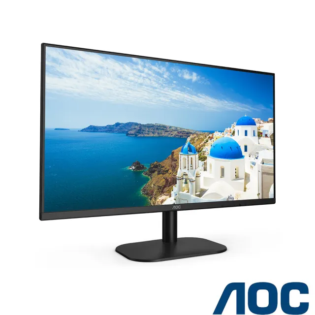 【AOC】(2入組)24B2HM2 24型 VA 100Hz平面窄邊框螢幕(HDMI/1ms)