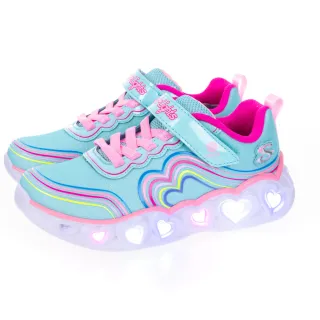 【SKECHERS】女童系列 燈鞋 HEART LIGHTS(302689LTQMT)