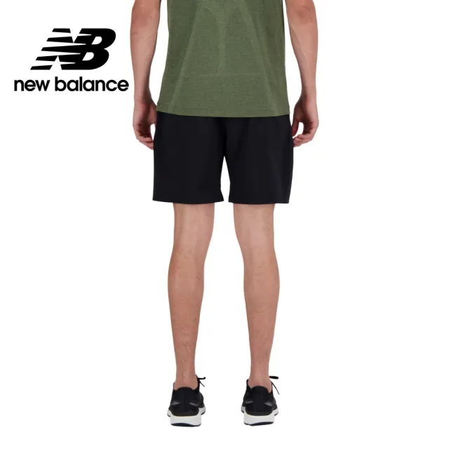 【NEW BALANCE】NB 吸濕排汗短褲_MS41234BK_男性_黑色(美版 版型偏大)