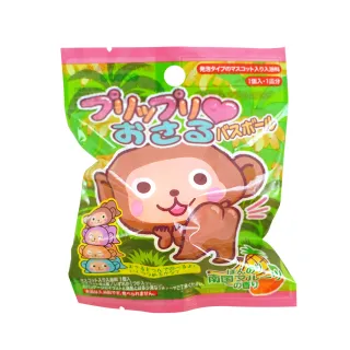 【GOOD LIFE 品好生活】小猴子芳香發泡入浴球（熱帶水果）(日本直送 均一價)