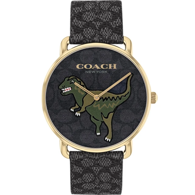 COACH 龍年錶 經典恐龍CC手錶 男錶-41mm 99狂買節(CO14602672)