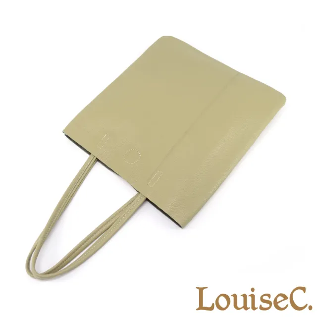 【LouiseC.】雙11 Tree House 牛皮極簡薄型直式托特TOTE肩背真皮包-6色(真皮包包 WL0001)