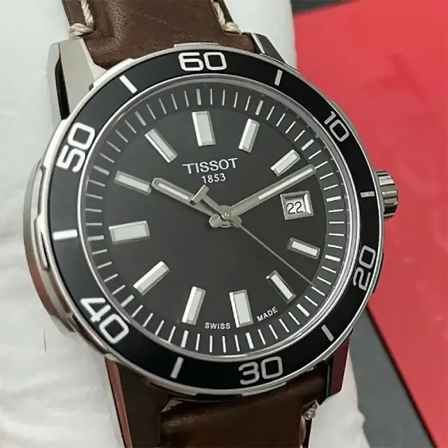【TISSOT 天梭】Supersport Gent 紳士運動系列 T1256101605100 夜光指針 日期顯示 瑞士 石英 腕錶