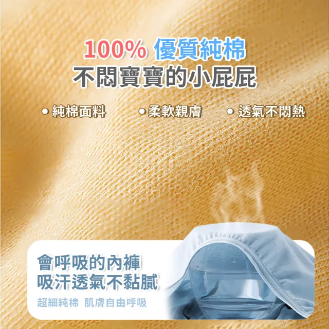 【TBCC】一次性兒童純棉內褲-20件組(滅菌獨立包裝/棉質免洗內褲/旅行拋棄式內褲/超大彈力內褲)