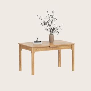 【橙家居·傢俱】/預購/侘寂系列實木伸縮餐桌 SSX-T1807(預購品 餐桌 伸縮桌 長桌 桌子 辦公桌)