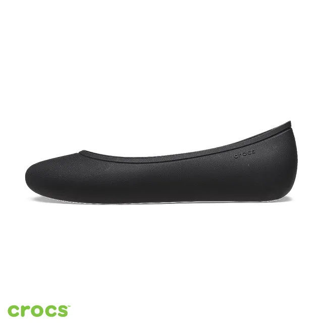 【Crocs】女鞋 布魯克林平底鞋(209384-001)