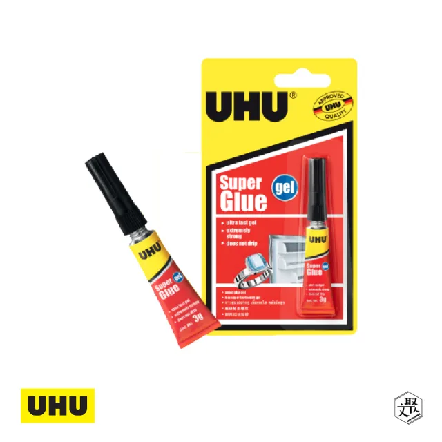 【UHU】瞬間超強凝膠3ML(原廠正貨)