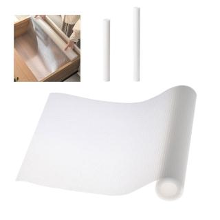 【JHS】EVA透明櫥櫃抽屜防滑防塵墊 45*150cm 3入組 送30*150cm 1入(抽屜墊 防油墊 餐墊 櫥櫃墊)